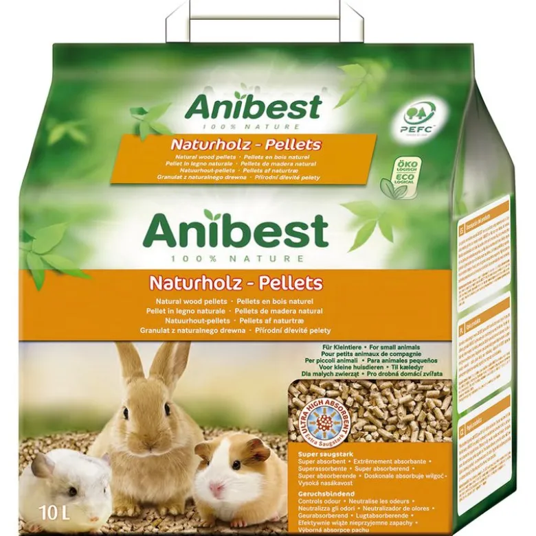 Anibest luonnonpuupelletit