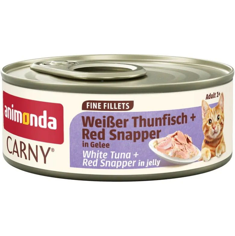 animonda Carny Adult Fine Fillets hyytelössä 12 x 60 g