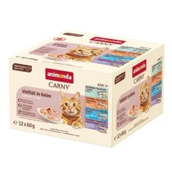animonda Carny Adult Fine Fillets hyytelössä 24 x 60 g
