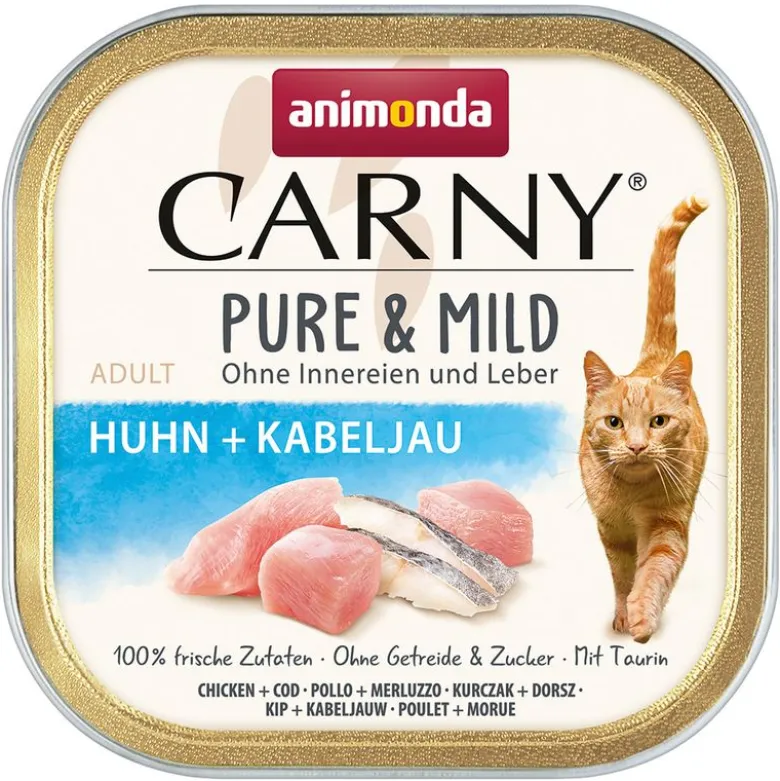 Animonda Carny Adult Pure & Mild -säästöpakkaus 64 x 100 g