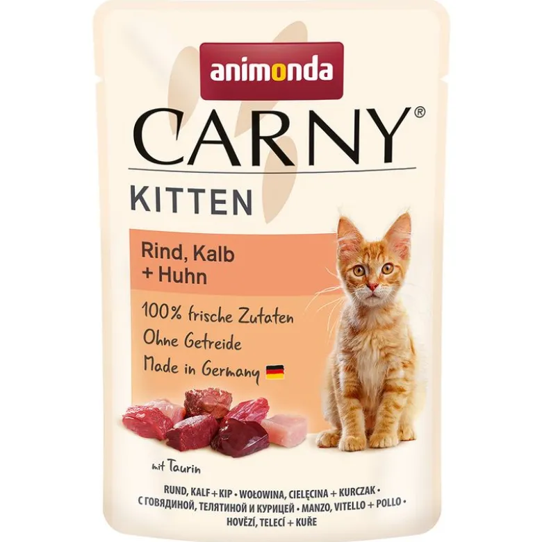 Animonda Carny Kitten Pouch 12 x 85 g