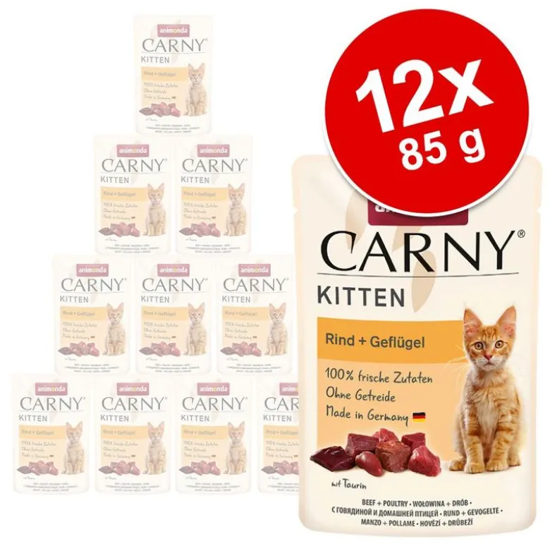 Animonda Carny Kitten Pouch 12 x 85 g