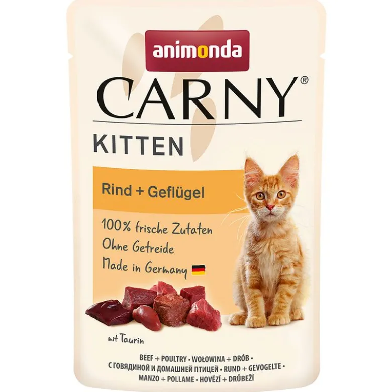 Animonda Carny Kitten Pouch 12 x 85 g