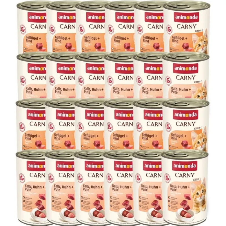 Animonda Carny Kitten -säästöpakkaus 24 x 400 g