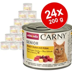 Animonda Carny Senior -säästöpakkaus 24 x 200 g