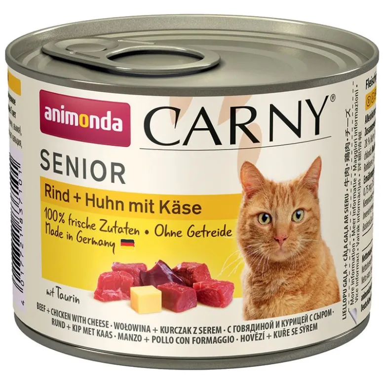 Animonda Carny Senior -säästöpakkaus 12 x 200 g