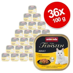 Animonda vom Feinsten Adult NoGrain in Sauce -säästöpakkaus 36 x 100 g