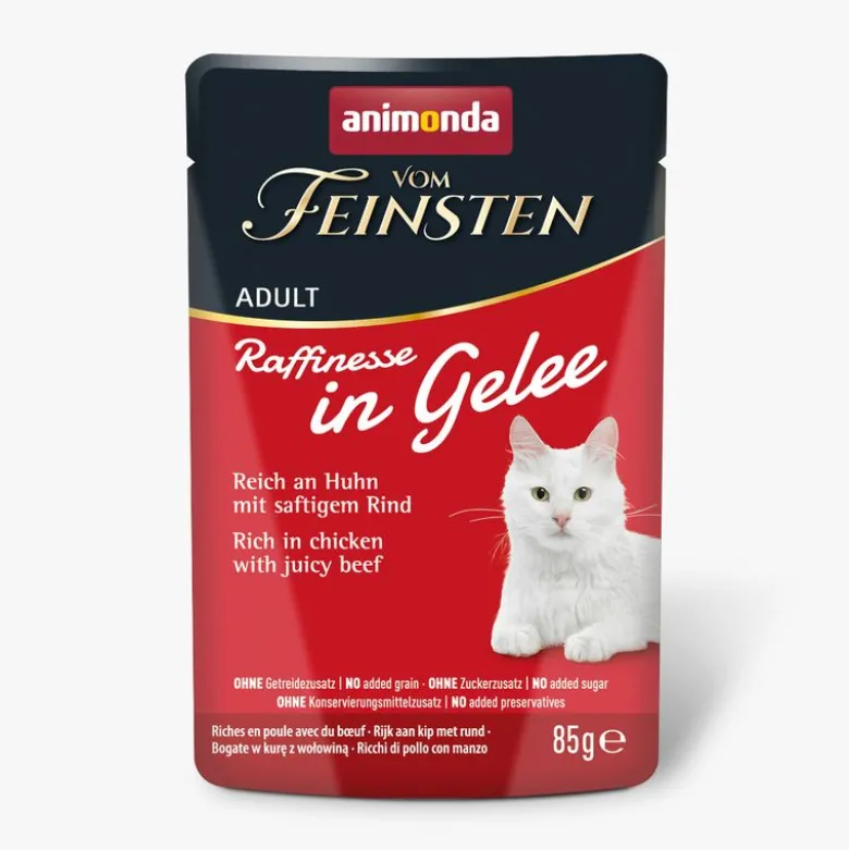 animonda Vom Feinsten Adult Raffinesse hyytelöissä 24 x 85 g