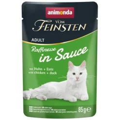 animonda vom Feinsten Adult Raffinesse kastikkeessa -säästöpakkaus 48 x 85 g