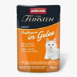 Animonda Vom Feinsten Adult Raffinesse hyytelössä -säästöpakkaus 48 x 85 g