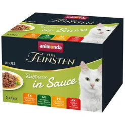 animonda vom Feinsten Adult Raffinesse kastikkeessa -lajitelma