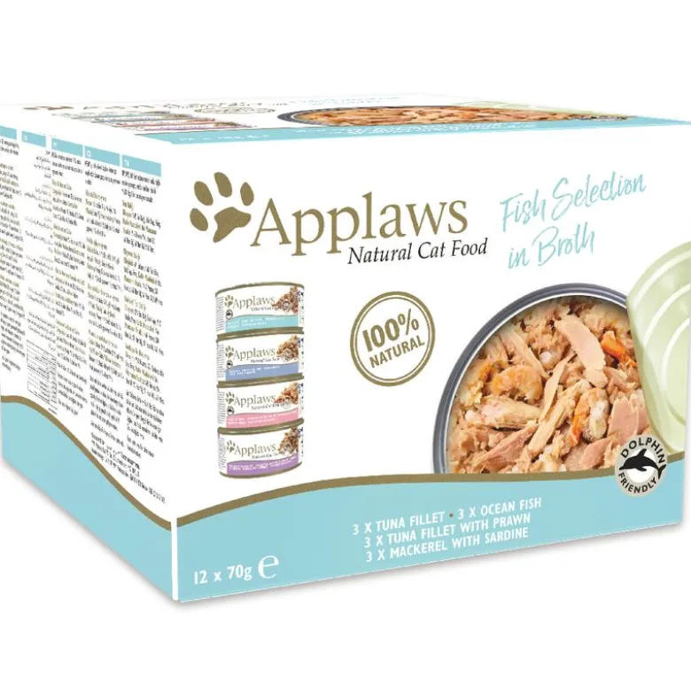 Applaws Adult -purkkilajitelmat 24 x 70 g