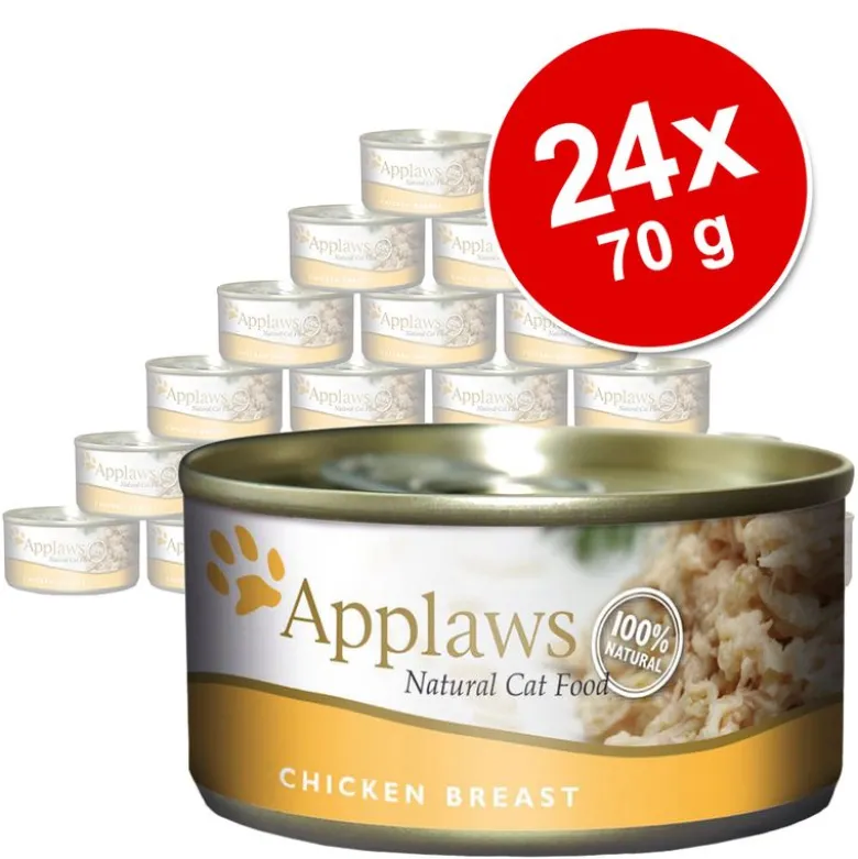 Applaws Adult -purkkilajitelmat 24 x 70 g