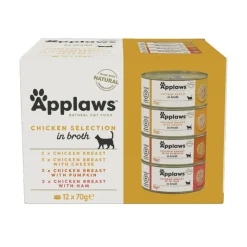 Applaws Adult -purkkilajitelmat 12 x 70 g