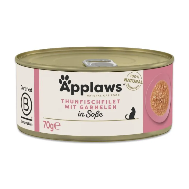 Applaws Cat in Sauce -säästöpakkaus 12 x 70 g