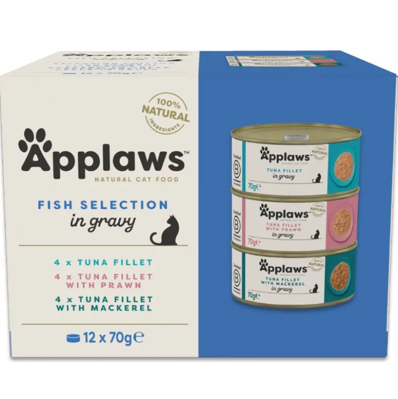 Applaws Cat kastikkeessa -säästöpakkaus 48 x 70 g