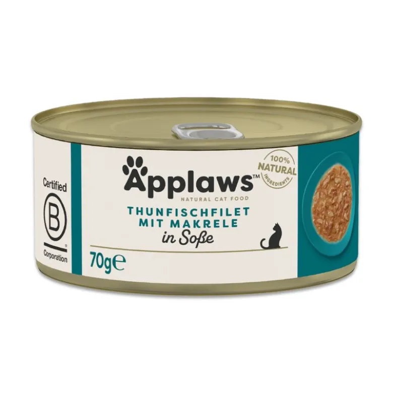 Applaws Cat kastikkeessa -säästöpakkaus 48 x 70 g