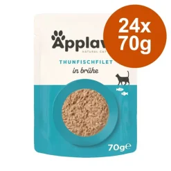 Applaws Cat Natural liemessä -säästöpakkaus 24 x 70 g