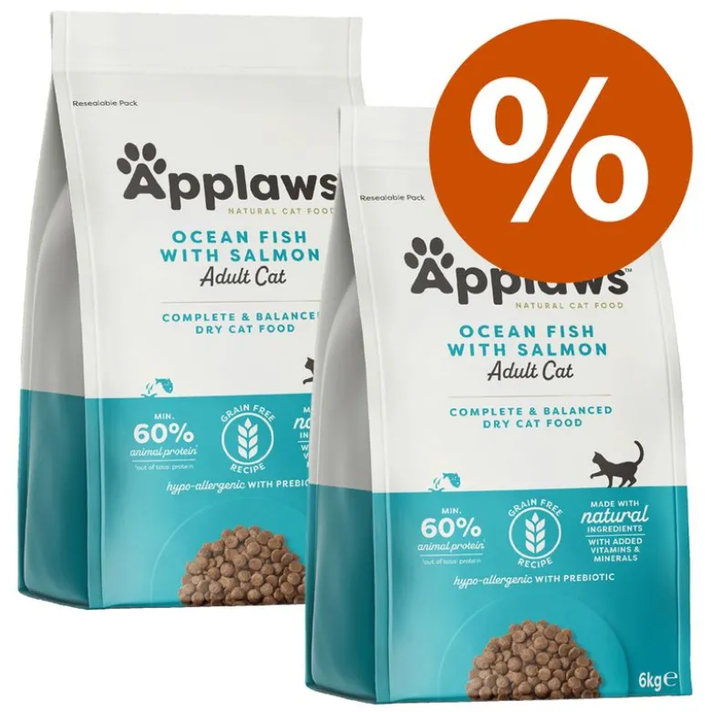 Applaws-säästöpakkaus, 2 x 7,5 kg / 6 kg
