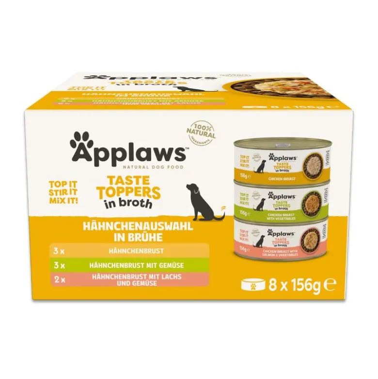 Applaws Taste Toppers -kokeilupakkaus 8 x 156 g