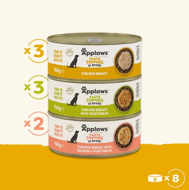 Applaws Taste Toppers -kokeilupakkaus 8 x 156 g