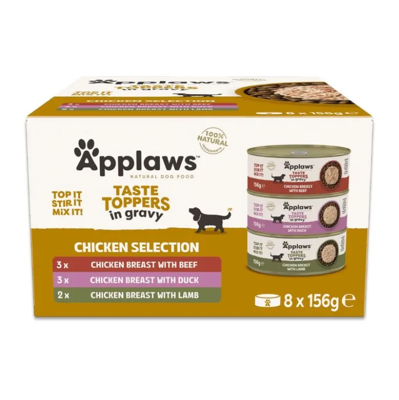 Applaws Taste Toppers -kokeilupakkaus 8 x 156 g