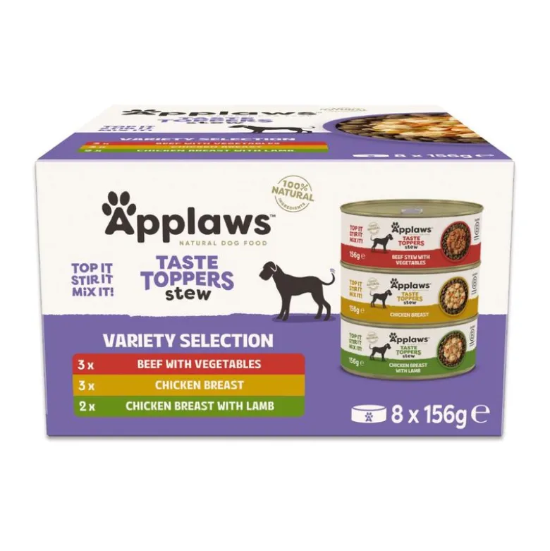 Applaws Taste Toppers -kokeilupakkaus 8 x 156 g