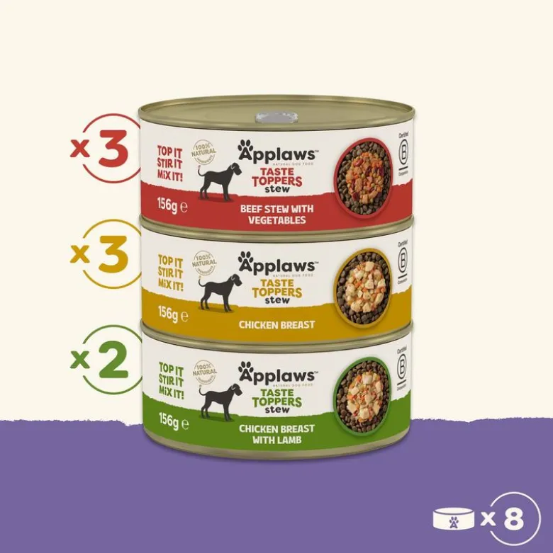 Applaws Taste Toppers -kokeilupakkaus 8 x 156 g