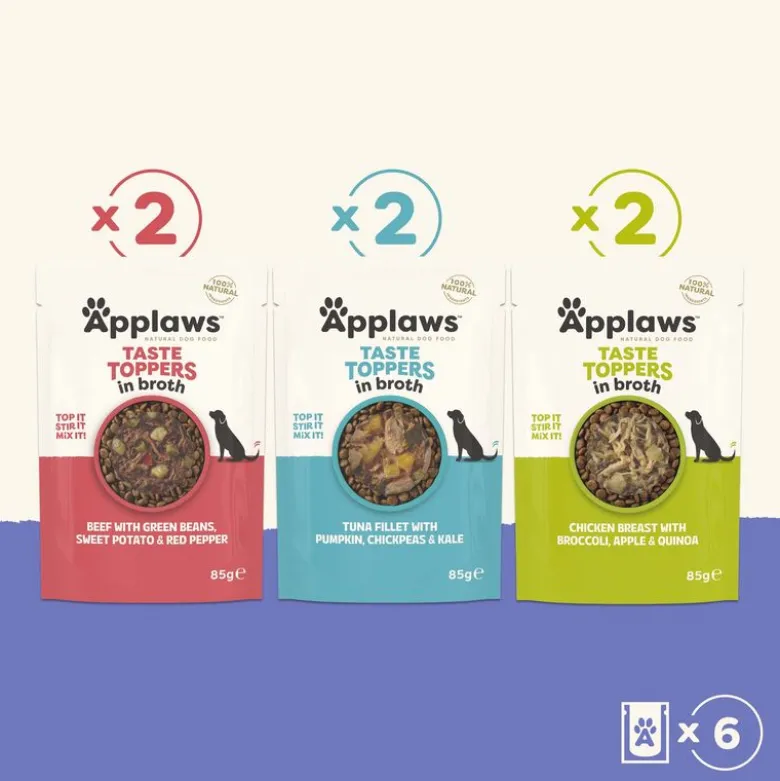 Applaws Taste Toppers 6 x 85 g
