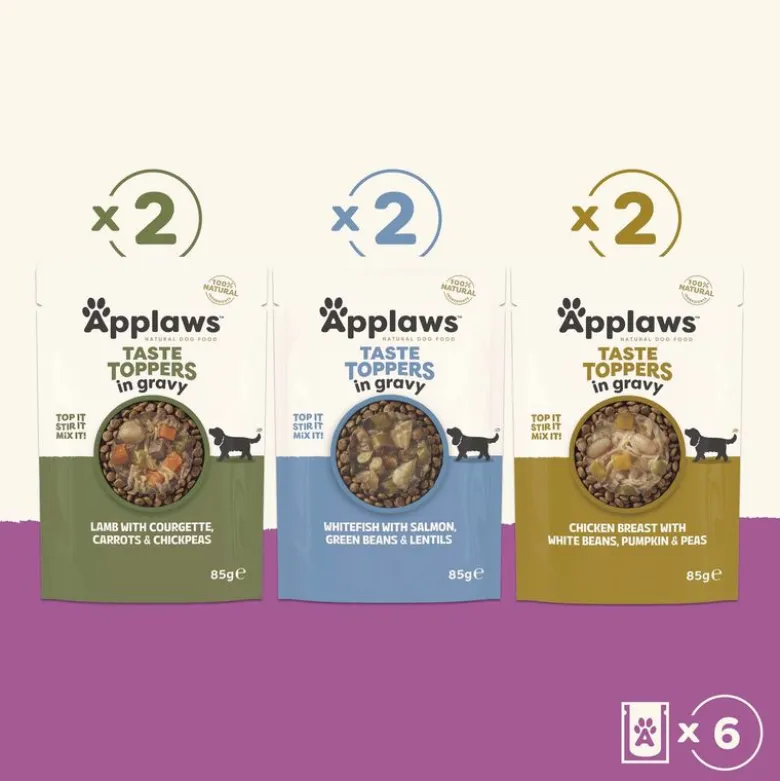 Applaws Taste Toppers 6 x 85 g