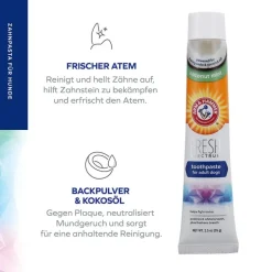 Arm & Hammer -kookospähkinä-minttuhammastahna