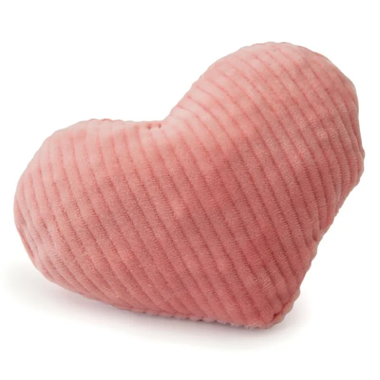 Aumüller Cord sydän kissan leikkityyny pastelli