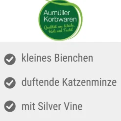 Aumüller Maggie-kimalainen kissan kissanminttulelu