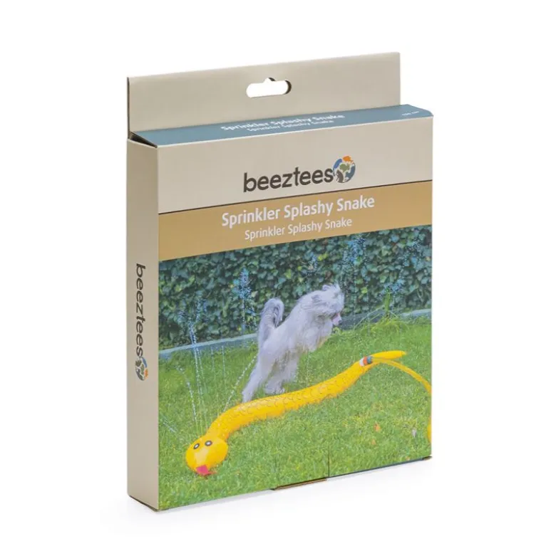 Beeztees koiranlelu käärme Splashy, keltainen
