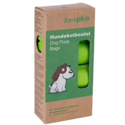 Biohajoavat koirankakkapussit, vihreä
