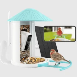BIRDFY älykäs ruokinta-asema aurinkokennolla
