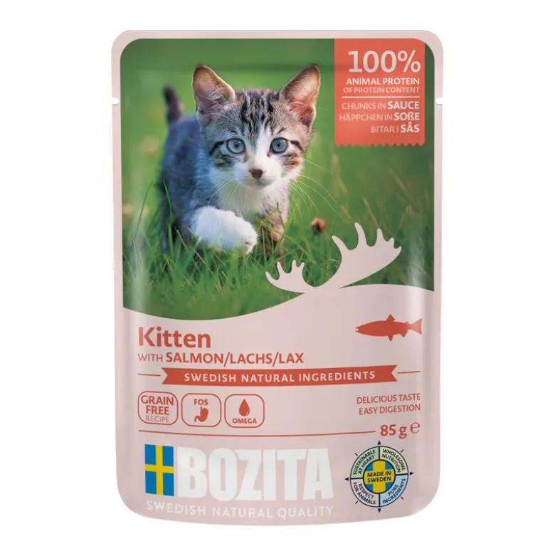Bozita Chunks in Gravy Pouch -säästöpakkaus 24 x 85 g