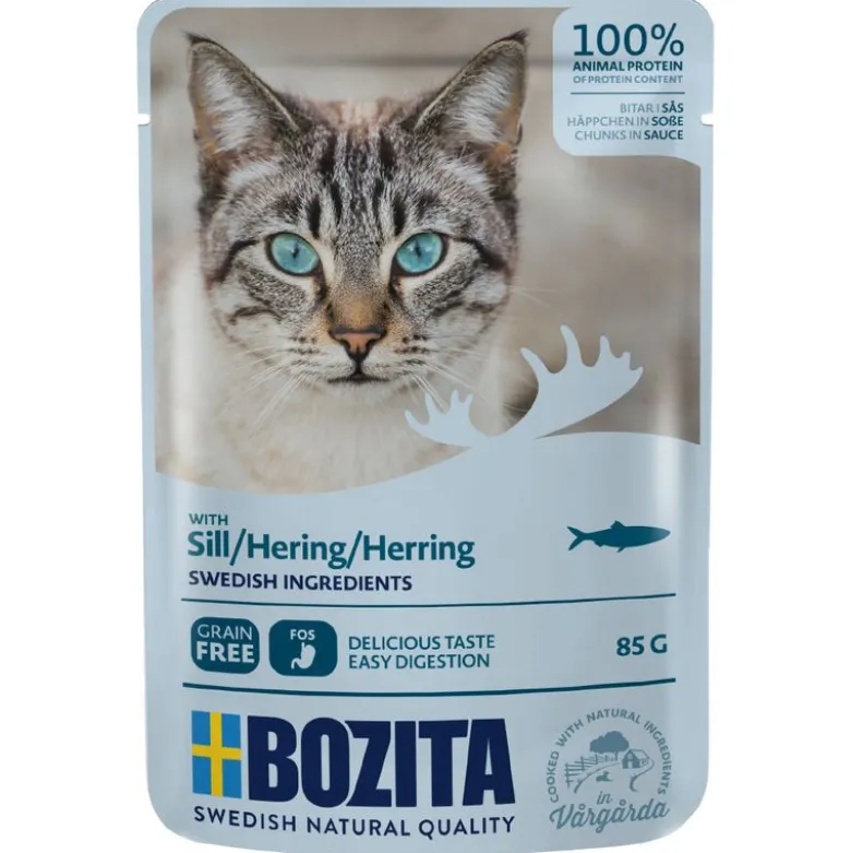 Bozita Chunks in Gravy Pouch -säästöpakkaus 24 x 85 g