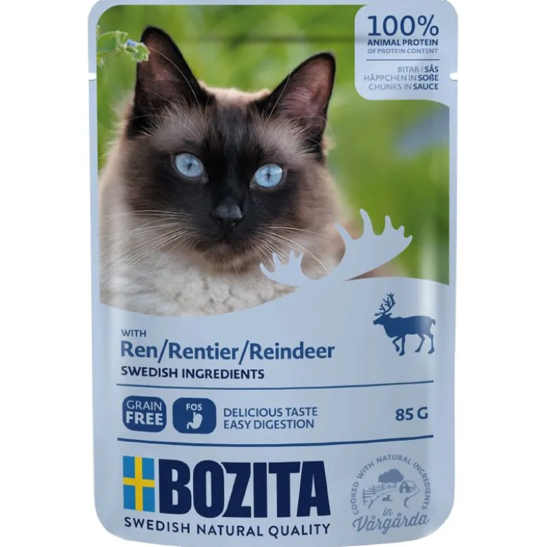 Bozita Chunks in Gravy Pouch -säästöpakkaus 24 x 85 g
