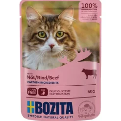 Bozita Chunks in Gravy Pouch -säästöpakkaus 24 x 85 g