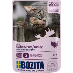 Bozita Chunks in Gravy Pouch -säästöpakkaus 24 x 85 g