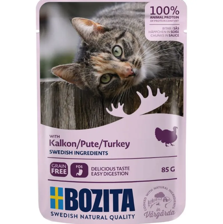Bozita Chunks in Gravy Pouch -säästöpakkaus 24 x 85 g