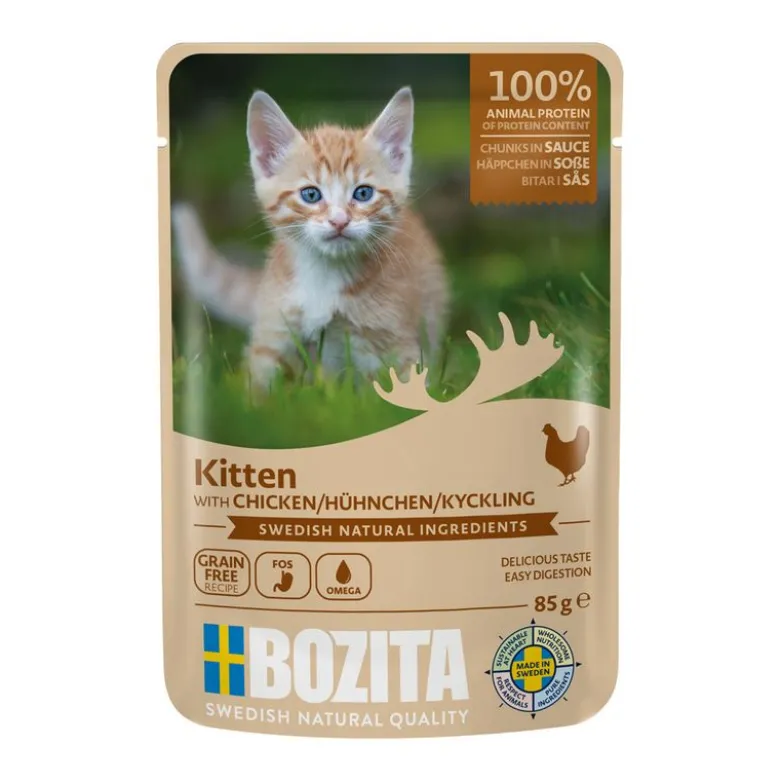Bozita Chunks in Gravy Pouch -säästöpakkaus 24 x 85 g