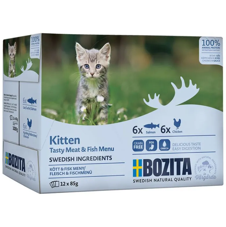 Bozita Chunks in Gravy Pouch -säästöpakkaus 24 x 85 g