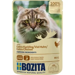 Bozita Chunks in Gravy Pouch 24 x 85 g