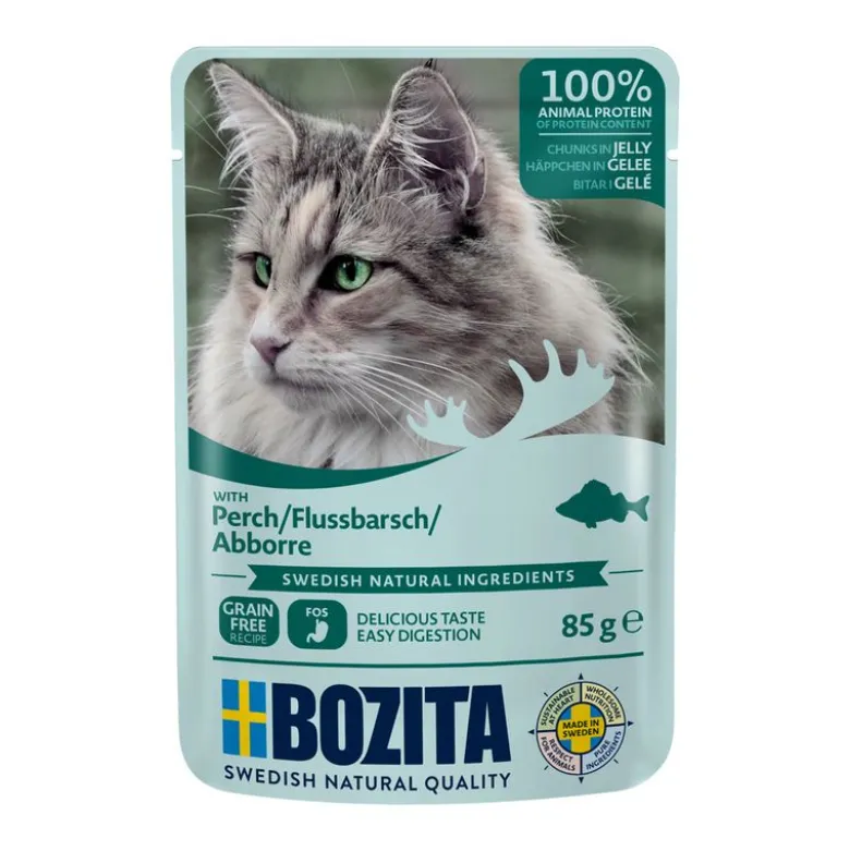 Bozita Chunks in Jelly Pouch -säästöpakkaus 24 x 85 g