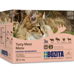 Bozita Chunks in Jelly Pouch -säästöpakkaus 24 x 85 g