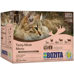 Bozita Chunks in Jelly Pouch 12 x 85 g