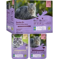 Bozita Delicate Chunks in Sauce Senior 12 x 85 g