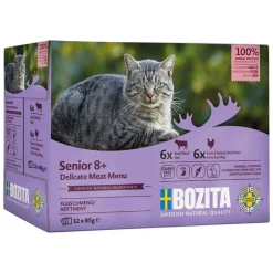 Bozita Delicate Chunks in Sauce Senior 12 x 85 g